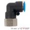 AIRCRAFT Pu Hose Fitting Elbow 14mm-1/2 F