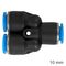 AIRCRAFT Pu Hose Fitting Y Joint 10mm
