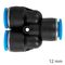 AIRCRAFT Pu Hose Fitting Y Joint 12mm