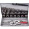 TORK CRAFT Tap And Die Set 32pce 3-12mm Hss In Steel Case