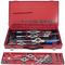 TORK CRAFT Tap And Die Set 44pce 3-12mm Hss In Metal Case
