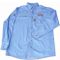 TORK CRAFT Vermont Mens Long Sleeved Denim Shirt Stone Washed Small
