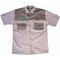 TORK CRAFT Vermont Mens Bush Shirt Khaki 100% Cotton 4xl