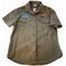 TORK CRAFT Vermont Ladies Blouse Long Sleeve Olive Small