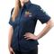 TORK CRAFT Vermont Ladies Blouse Navy Blue Small