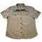 TORK CRAFT Vermont Ladies Cotton Shirt Stone 3xl
