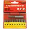 TORK CRAFT Screwdriver Bit Set 10pcs(ph2x2.pz2x3slotted6mmx2.8mmx2)