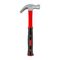 TORK CRAFT Hammer Claw 570g (20oz) Fibreglass Handle 295mm & Full Pol Head