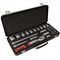 TORK CRAFT Socket & Ratchet Set 27pc 1/2' Dr Crv 12 Point Metal Case