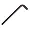 TORK CRAFT L-wrench Hex 10x170x38mm Long Crv Black
