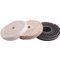 TORK CRAFT Buffing Wheel Kit 3pcs 100mm White & Denim Stiched & Sisal Polishing