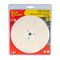 TORK CRAFT White Buff/mop Unstitched 150 X 50ply X 1/2' Hole
