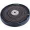 TORK CRAFT Colour Buff/mop Stitched 200mm X 2 Section 20mm Thick