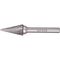 TORK CRAFT Rotary Burr Tungsten 12x25x6mm Conical Straight