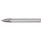 TORK CRAFT Rotary Burr Tungsten 6x18x6mm Conical Curve