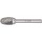 TORK CRAFT Rotary Burr Tungsten 12x20x6mm Rounded
