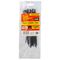 Nylon Cable Ties 3.5mm X 150mm Black 25pc
