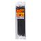 TORK CRAFT Nylon Cable Ties 4.8mm X 300mm Black 50pc