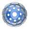 TORK CRAFT Dia. Cup Wheel 115 X 22.23mm Dbl Row Laser Welded