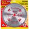 TORK CRAFT Blade Tct 250 X 80t 30/1/20/1 General Purpose Cross Cut Smooth