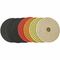 TORK CRAFT Set Of 7 Diamond Wet Polishing Pads 100mm