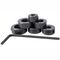 TORK CRAFT  TORK CRAFT 7pc Drill Stop Set (5.6.8.10.11.12mm) C/w Allen Key