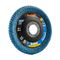 TORK CRAFT Flap Disc Round Edge Zirconium 115mm 40 Grit Flat