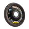 Flap Disc Round Edge A/o 115mm 60 Grit Flat