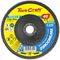TORK CRAFT Flap Disc Zirconium 180mm 40grit Angled