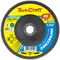 TORK CRAFT Flap Disc Zirconium 180mm 80grit Angled