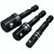 TORK CRAFT Impact Socket Adaptor 3pc Set 1/4' 3/8' 1/2'