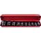 TORK CRAFT 10pc 1/2' Drive Impact Socket Set (10.11.13.14.17.19.21.22.24.27)