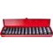 TORK CRAFT 15pc 1/2' Dr Imp Socket Set(10 - 27 + 2 X Adaptors 3/8x1/2 & 1/2x3/8 )
