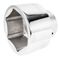 TORK CRAFT Socket 80mm 1' Drive Crv Hex