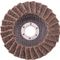 TORK CRAFT Flap Disc Non Woven 115x22 Coarse Yellow Tcfd