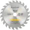 TORK CRAFT Blade Contractor 165 X 24t 20/16 Circular Saw Tct