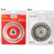 TORK CRAFT Wire Cup Brush 100 X M14 Knotted Stainless Steel Tcw