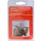 TORK CRAFT Wire Brushes Mini 5pc Brass 3.2mm Shaft Assorted Shapes