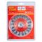 TORK CRAFT Wire Cup Brush Twisted Bevel Plain 115mmxm14 Blister