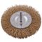 TORK CRAFT Wire Wheel Brush 100mm X 6mm Shaft Blister