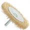 TORK CRAFT Wire Wheel Brush 63mm X 6mm Shaft Blister