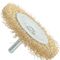 TORK CRAFT Wire Wheel Brush 75mm X 6mm Shaft Blister