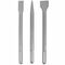 TORK CRAFT Sds Max Chisel 3pc Set 18x300mm Pointed 18x300x25mm Flat 18x300x40mm