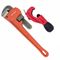 TORK CRAFT Pipe & Tube Cutter 6-35mm Tc Pc635 C/w Pipe Wrench 300mm Tc602300
