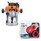 Plunge Router 2400w 1/2'& 1/4'collet 230v & Kreg Ins Plate Tl- TRITON