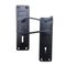 L&b Handle Decorative 2tone Key Black Scroll 6 Inch