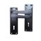 L&b Handle Decorative 2tone Key Black Straight 6 Inch