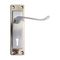 L&b Handle Decorative 2tone Key Black Nickel / Satin Nickel Scroll 6 Inch