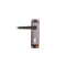 L&b Handle Decorative 2tone Key Brass Plated / Satin Nickel Straight 6 Inch