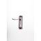 L&b Handle Decorative 2tone Key Satin Nickel / Chrome Plated Scroll 6 Inch